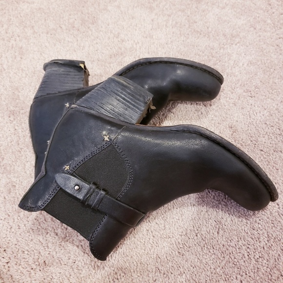 Rag & Bone Durham Leather Booties Black - Picture 3 of 7